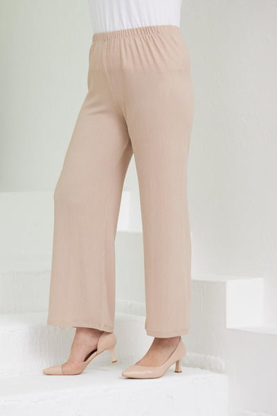 Spring Textile Trousers - Beige