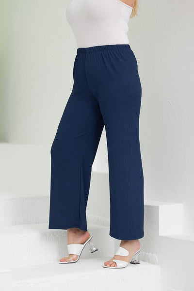 Maxi Spring Ripped Trousers - Dark Blue