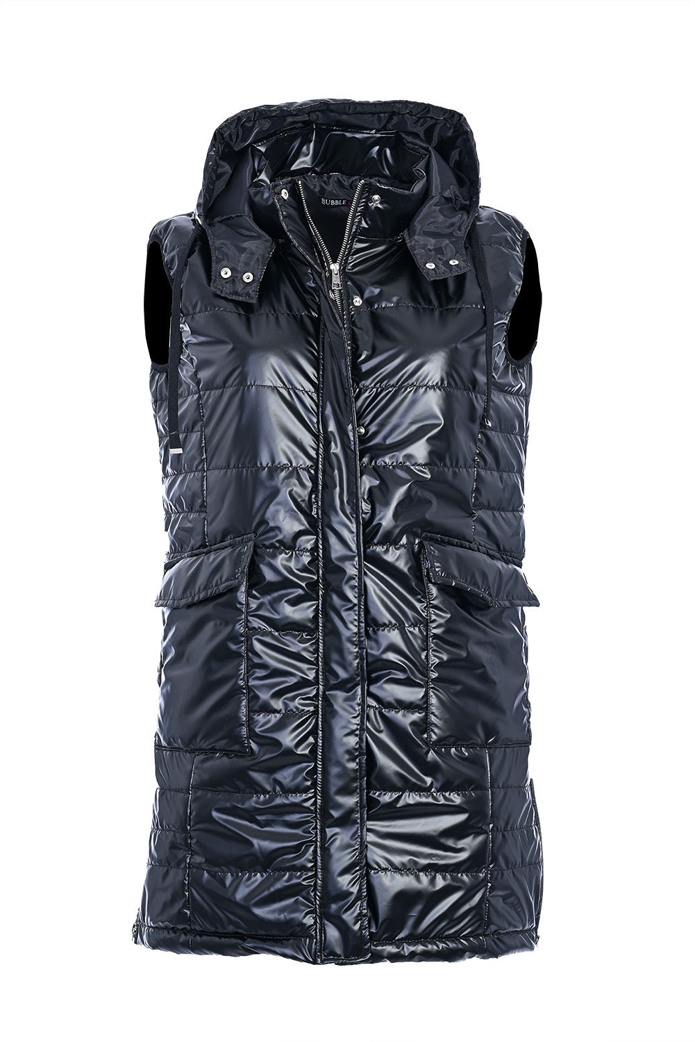 Plus size long lightweight vest - exclusive