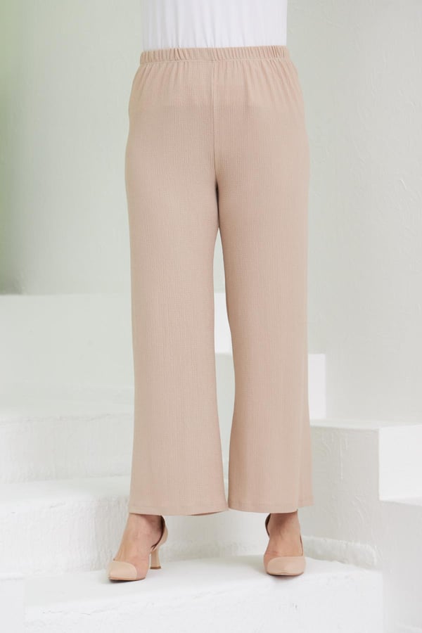 Spring Textile Trousers - Beige