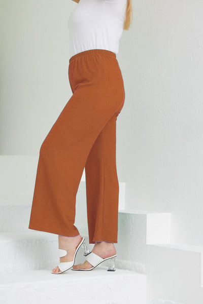 Maxi spring textile trousers - breech